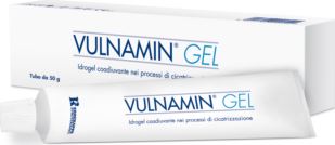 VULNAMIN MEDICAZIONE INTERATTIVA IN GEL A BASE DI AMINOACIDICOSTITUTIVI DEL COLLAGENE E SODIO JALURONATO TUBO 50 G - Farmacia Mastrangelo 