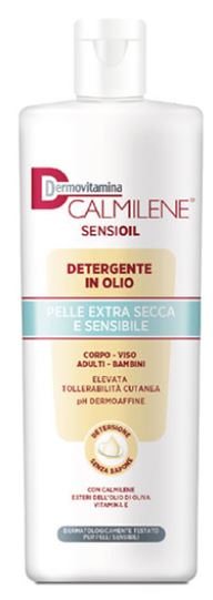 DERMOVITAMINA CALMILENE SENSIOIL DETERGENTE IN OLIO SENZA SAPONE PER PELLE EXTRA SECCA E SENSIBILE 500 ML - Farmacia Mastrangelo 