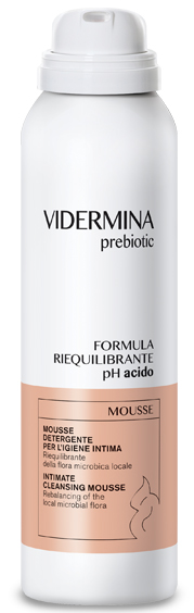 VIDERMINA PREBIOTIC MOUSSE 150 ML - Farmacia Mastrangelo 