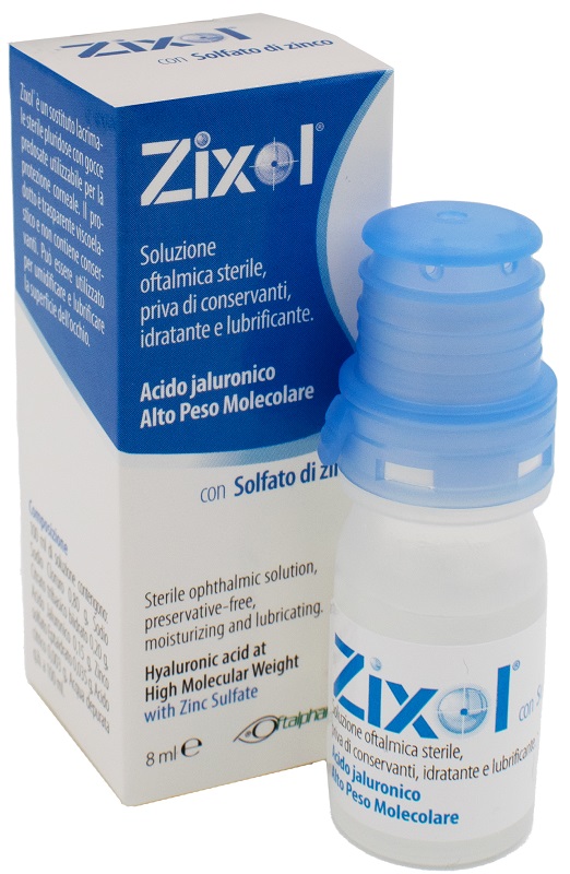 SOLUZIONE OFTALMICA ZIXOL PLURIDOSE 8 ML - Farmacia Mastrangelo 