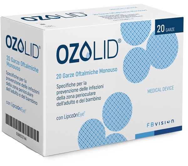 GARZA OZOLID OFTALMICA TNT CON OLIO OZONIZZATO IN FOSFOLIPIDI LIPOZONEYE 20 PEZZI - Farmacia Mastrangelo 