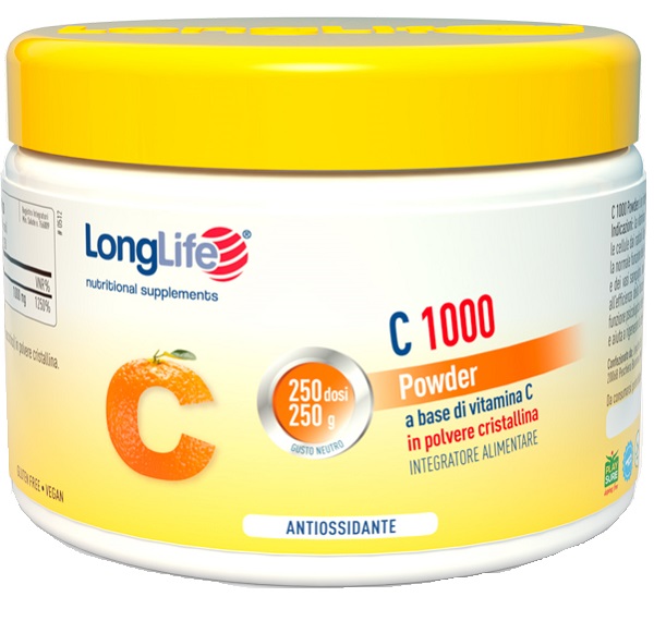 LONGLIFE C POWDER 250 G - Farmacia Mastrangelo 