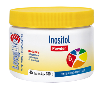 LONGLIFE INOSITOL POWDER 180 G - Farmacia Mastrangelo 
