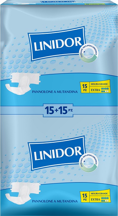 PANNOLONE PER INCONTINENZA A MUTANDINA LINIDOR MG 30 PEZZI - Farmacia Mastrangelo 
