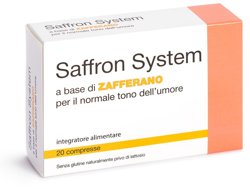 SAFFRON SYSTEM 20 COMPRESSE - Farmacia Mastrangelo 