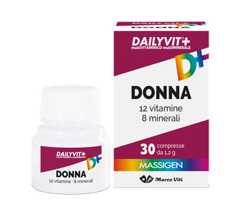 MASSIGEN DONNA MULTIVITAMINICO E MULTIMINERALE 30 COMPRESSE RIVESTITE - Farmacia Mastrangelo 