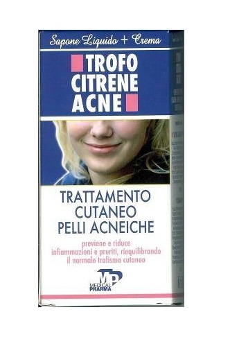 TROFOCITRENE ACNE SAPONE LIQUIDO + CREMA - Farmacia Mastrangelo 
