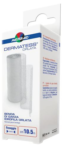BENDA ORLATA DERMATESS 10X500 CM - Farmacia Mastrangelo 