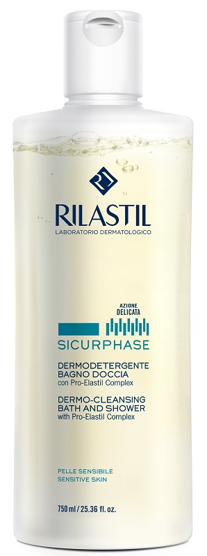 RILASTIL SICURPHASE DERMODETERGENTE BAGNO DOCCIA 750 ML - Farmacia Mastrangelo 