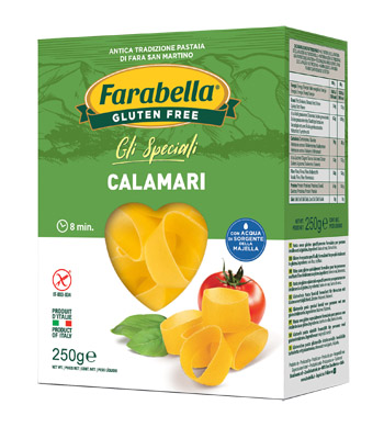 FARABELLA CALAMARI SENZA GLUTINE 250 G - Farmacia Mastrangelo 