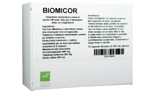 BIOMICOR 75 CAPSULE - Farmacia Mastrangelo 