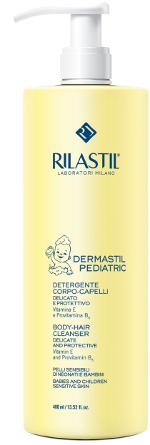 RILASTIL DERM PEDIATRIC DETERGENTE CORPO CAPELLI 400 ML - Farmacia Mastrangelo 