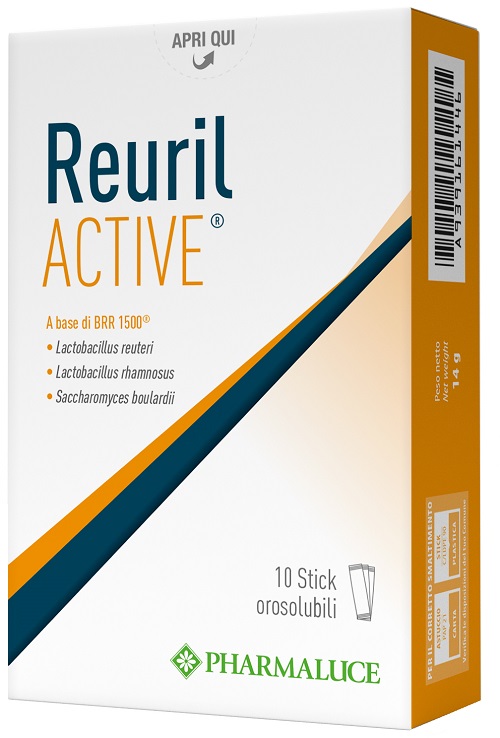 REURIL ACTIVE 10 STICK - Farmacia Mastrangelo 