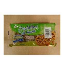 HAPPY FARM CROSTATA ALLA NOCCIOLA SENZA GLUTINE 180 G - Farmacia Mastrangelo 