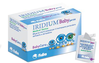 GARZA OCULARE MEDICATA IRIDIUM BABY 28 PEZZI - Farmacia Mastrangelo 