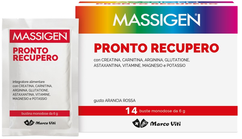 MASSIGEN PRONTO RECUPERO 14 BUSTINE 6 G - Farmacia Mastrangelo 