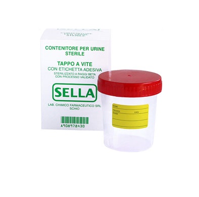CONTENITORE PER URINA URIN TEST VACUUM STERILE 150ML - Farmacia Mastrangelo 