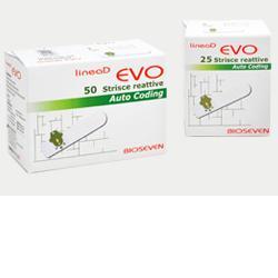 STRISCE MISURAZIONE GLICEMIA LINEA D EVO 25 PEZZI - Farmacia Mastrangelo 
