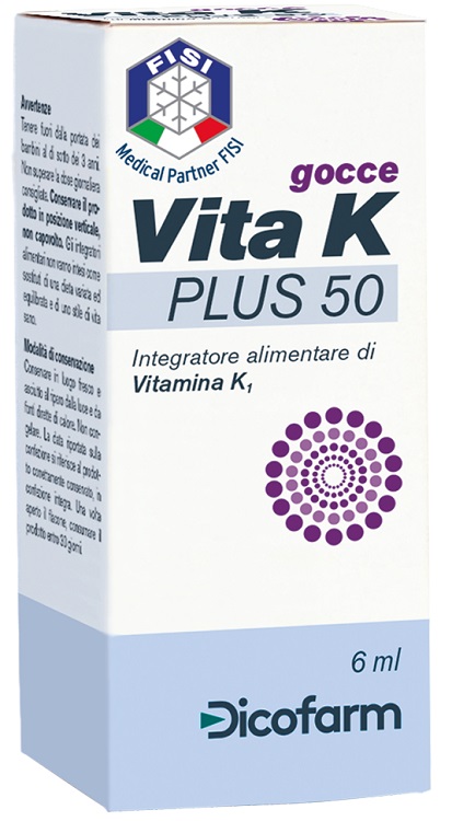 VITA K PLUS 50 GOCCE 6 ML - Farmacia Mastrangelo 