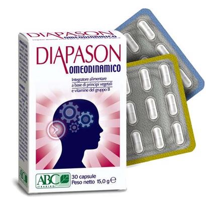 DIAPASON OMEODINAMICO 30 CAPSULE - Farmacia Mastrangelo 