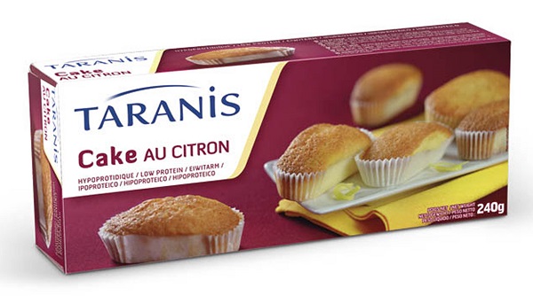 TARANIS TORTINA LIMONE 6 X 40 G - Farmacia Mastrangelo 