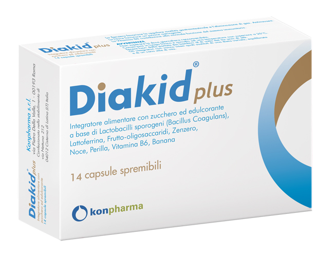 DIAKID PLUS 14 CAPSULE SPREMIBILI - Farmacia Mastrangelo 