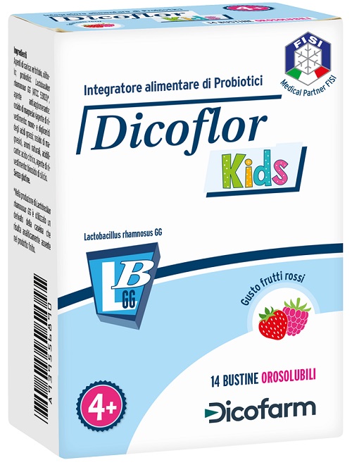 DICOFLOR KIDS 14 BUSTE - Farmacia Mastrangelo 