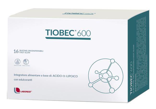 TIOBEC 600 16 BUSTINE OROSOLUBILI - Farmacia Mastrangelo 