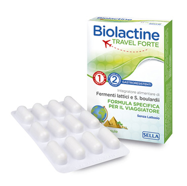 BIOLACTINE TRAVEL FORTE 24 CAPSULE - Farmacia Mastrangelo 
