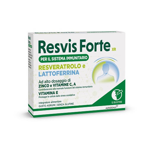 RESVIS FORTE XR BIOFUTURA 12 BUSTE - Farmacia Mastrangelo 