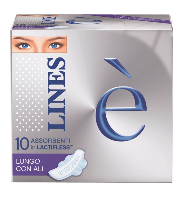 LINES E' ALI LUNGO 10 PEZZI - Farmacia Mastrangelo 