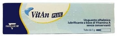 UNGUENTO OFTALMICO LUBRIFICANTE VITAN PLUS 5 G - Farmacia Mastrangelo 