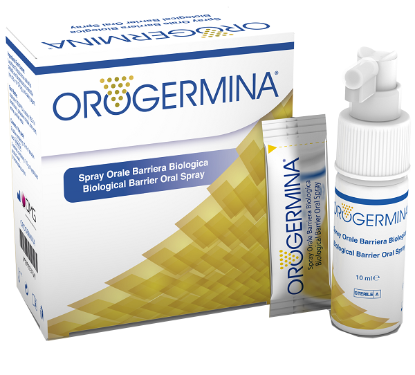 OROGERMINA SPRAY ORALE 2 FLACONI X 10 ML + 2 BUSTINE 1,15 G DI LIOFILIZZATO + 2 NEBULIZZATORI ORALI - Farmacia Mastrangelo 