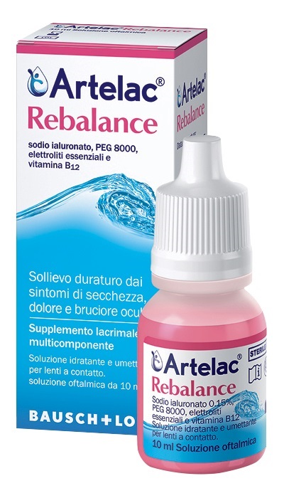 ARTELAC REBALANCE GOCCE OCULARI MULTIDOSE SENZA CONSERVANTI 10 ML - Farmacia Mastrangelo 
