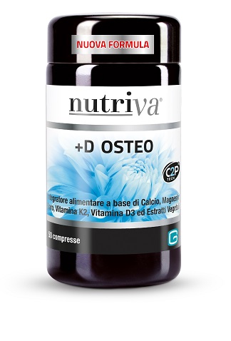 NUTRIVA +D OSTEO 60 COMPRESSE - Farmacia Mastrangelo 