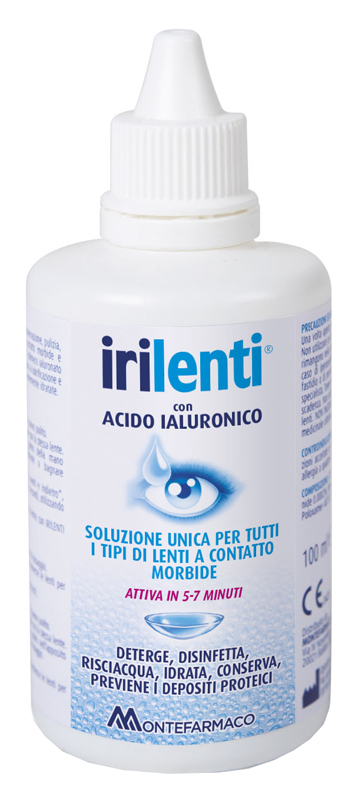SOLUZIONE UNICA PER LENTI A CONTATTO IRILENTI 100ML - Farmacia Mastrangelo 