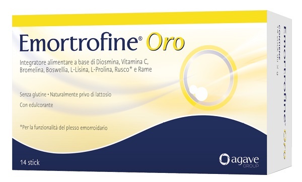 EMORTROFINE ORO 14 STICK 2 G - Farmacia Mastrangelo 