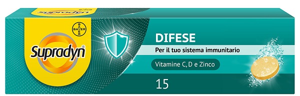 SUPRADYN DIFESE 15 COMPRESSE EFFERVESCENTI - Farmacia Mastrangelo 