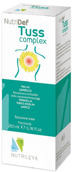 NUTRIDEF TUSS COMPLEX 200 ML - Farmacia Mastrangelo 