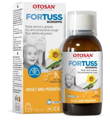 OTOSAN FORTUSS SCIROPPO GOLA 180 G - Farmacia Mastrangelo 