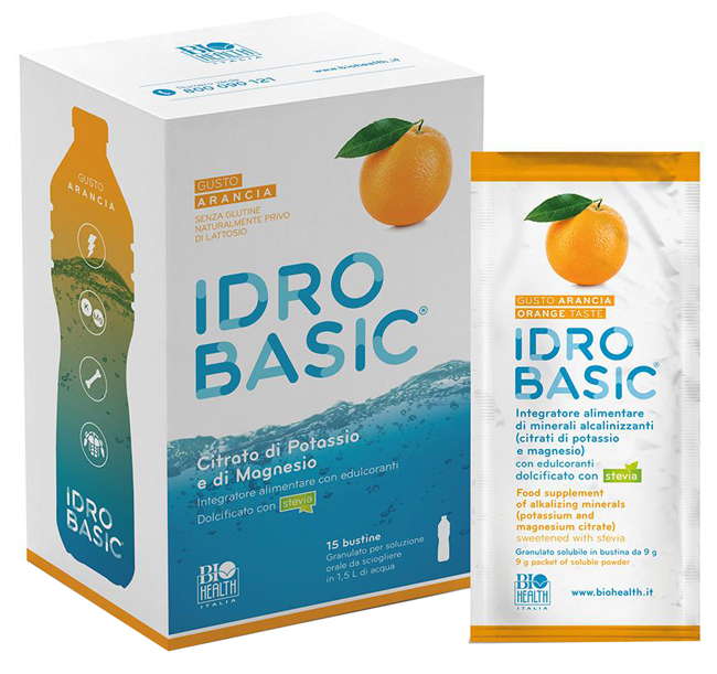 IDROBASIC ARANCIA 15 BUSTE - Farmacia Mastrangelo 