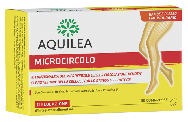 AQUILEA MICROCIRCOLO 30 COMPRESSE - Farmacia Mastrangelo 
