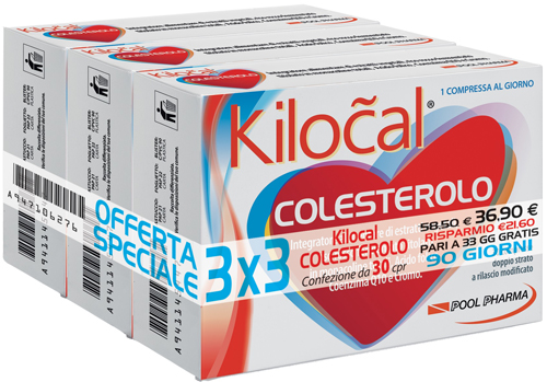 KILOCAL COLESTEROLO 30 COMPRESSE - Farmacia Mastrangelo 