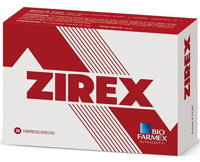 ZIREX 30 COMPRESSE RIVESTITE - Farmacia Mastrangelo 