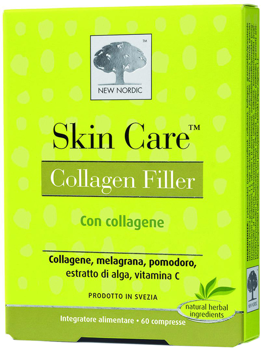SKIN CARE COLLAGEN FILLER 60 COMPRESSE - Farmacia Mastrangelo 