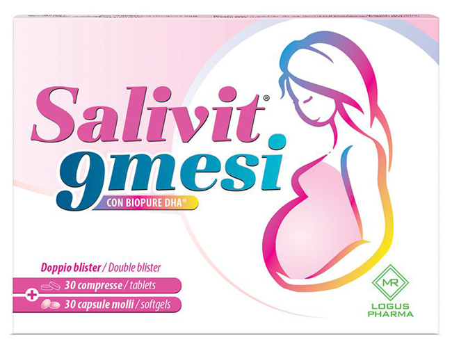 SALIVIT 9MESI 30 COMPRESSE + 30 CAPSULE MOLLI - Farmacia Mastrangelo 
