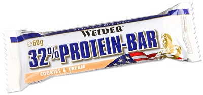 WEIDER 32% PROTEIN BARRETTA COOKIES 60 G - Farmacia Mastrangelo 