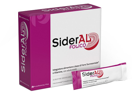 SIDERAL FOLICO 30 MG 20 BUSTINE OROSOLUBILI - Farmacia Mastrangelo 