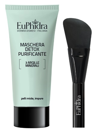 EUPHIDRA MASCH DETOX PURIFICANTE CON PENNELLO - Farmacia Mastrangelo 