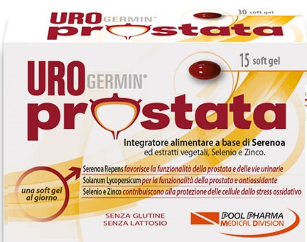 UROGERMIN PROSTATA 15 SOFTGEL - Farmacia Mastrangelo 